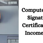 Computerized Signature Certificate for Income Tax