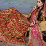 Bridal lehenga choli and wedding saree